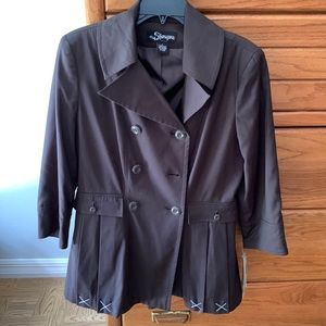 Sharagano brown jacket